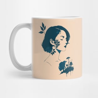 Sad woman Mug